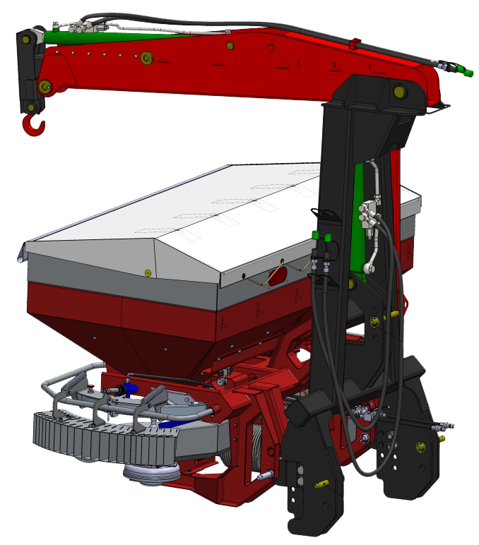 BIG-BAG TÕSTJA METAL-FACH T466