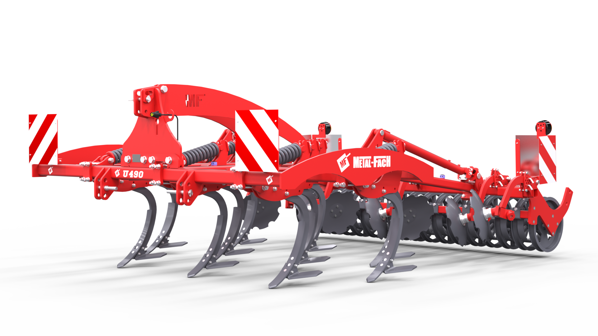 METAL-FACH U490 kultivaator (töölaius 3m, 3,5m, 4,2m)